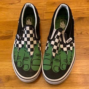Vans Marvel Hulk Shoes-boys 3.5